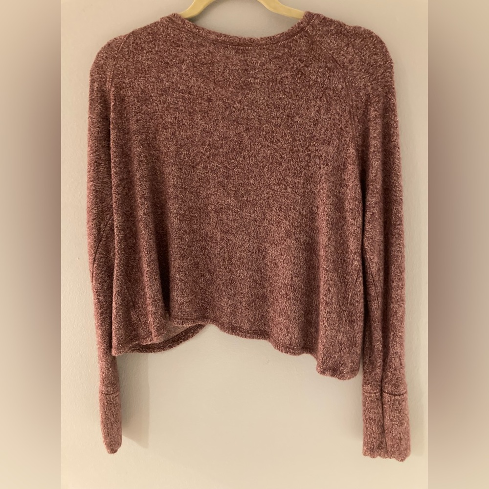 Project Social T Soft & Cozy Crop Top - XS